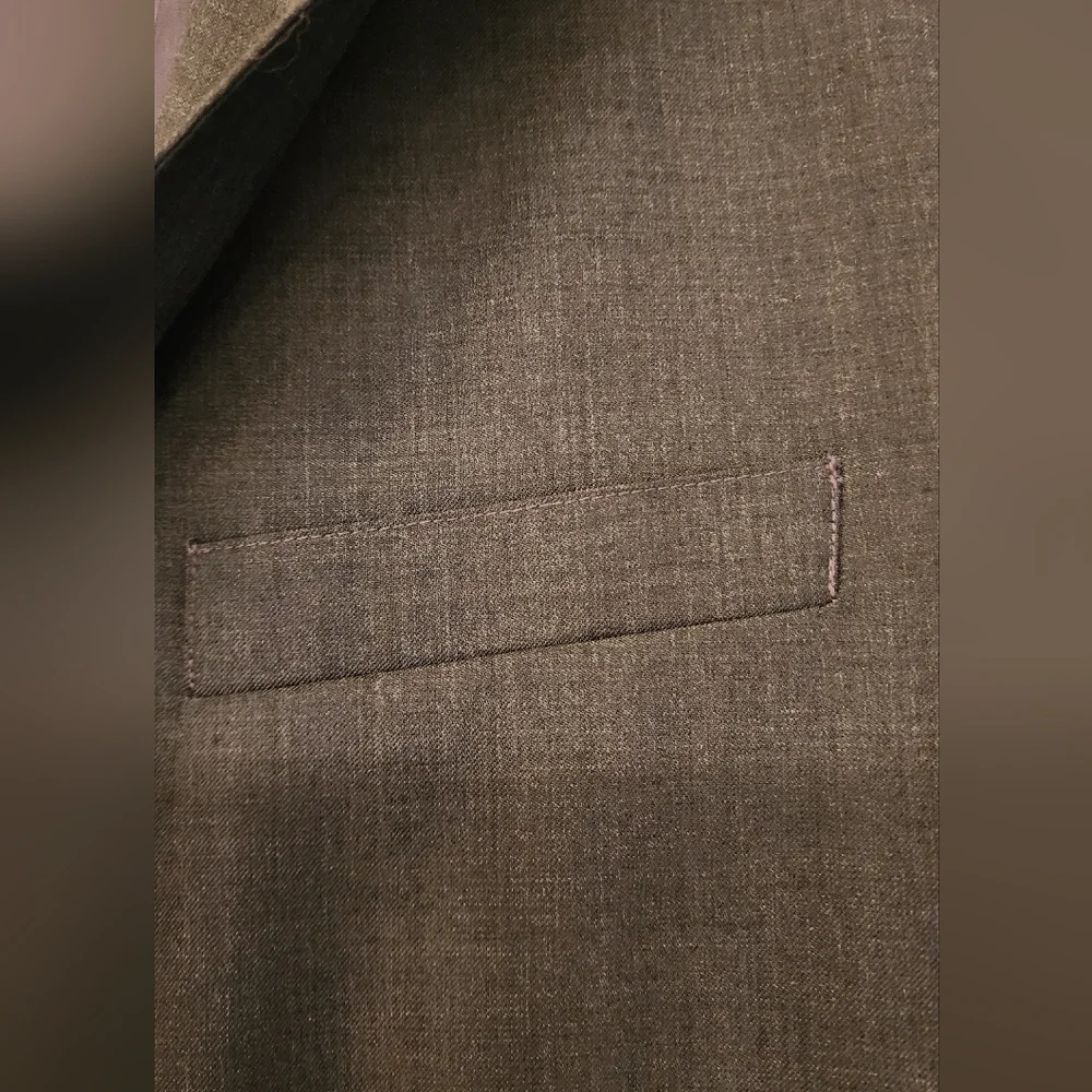 BONOBOS Daily Grind Tailored Fit Suit Jacket in Charcoal Grey Size 44R